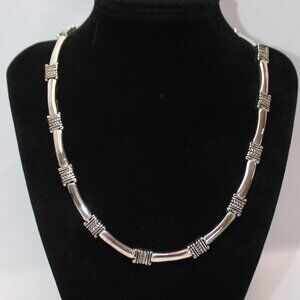 Rare Vintage Lure Silver Link Necklace